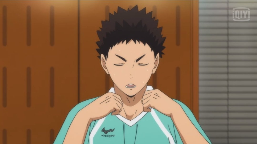 *Hqhalu You as Iwa gf : "SELAMAT PAGI MENJELANG SIANG MAS IWAIZUMI HAJ...