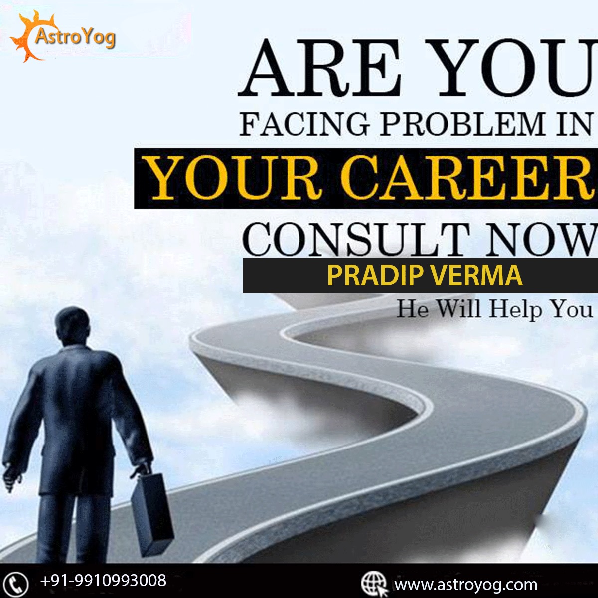 Are you facing problems in your #career, Consult now Pradip Verma, He will helps you!
Call & whatsapp - +91-9910993008
Visit us - astroyog.com
............
................
.................
#astrology #astrologers #career #mumbai
#astrology #bestastrologerindelhi