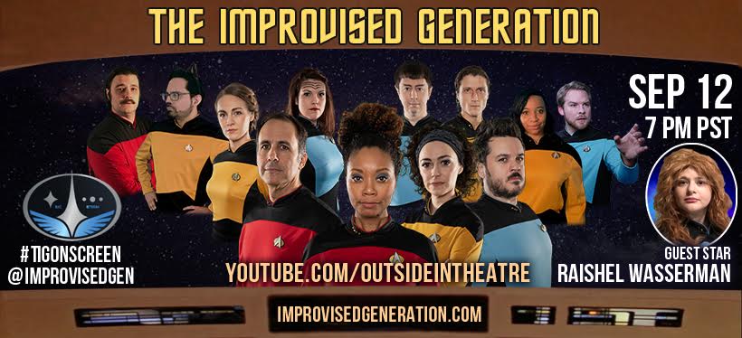 And I still get to play in that world today, although these days I'm a heroic alien cat-man!

The brilliant cast of <a href="/ImprovisedGen/">The Improvised Generation🖖🏾🖖🏼🖖🏽🖖🏿🖖🏻</a> has let me join their crew and we're playing this Sunday at 7pm Pacific! ALL THROUGH THE INTERNET!!! #TIGonScreen
YouTube.com/OutsideInTheat…
