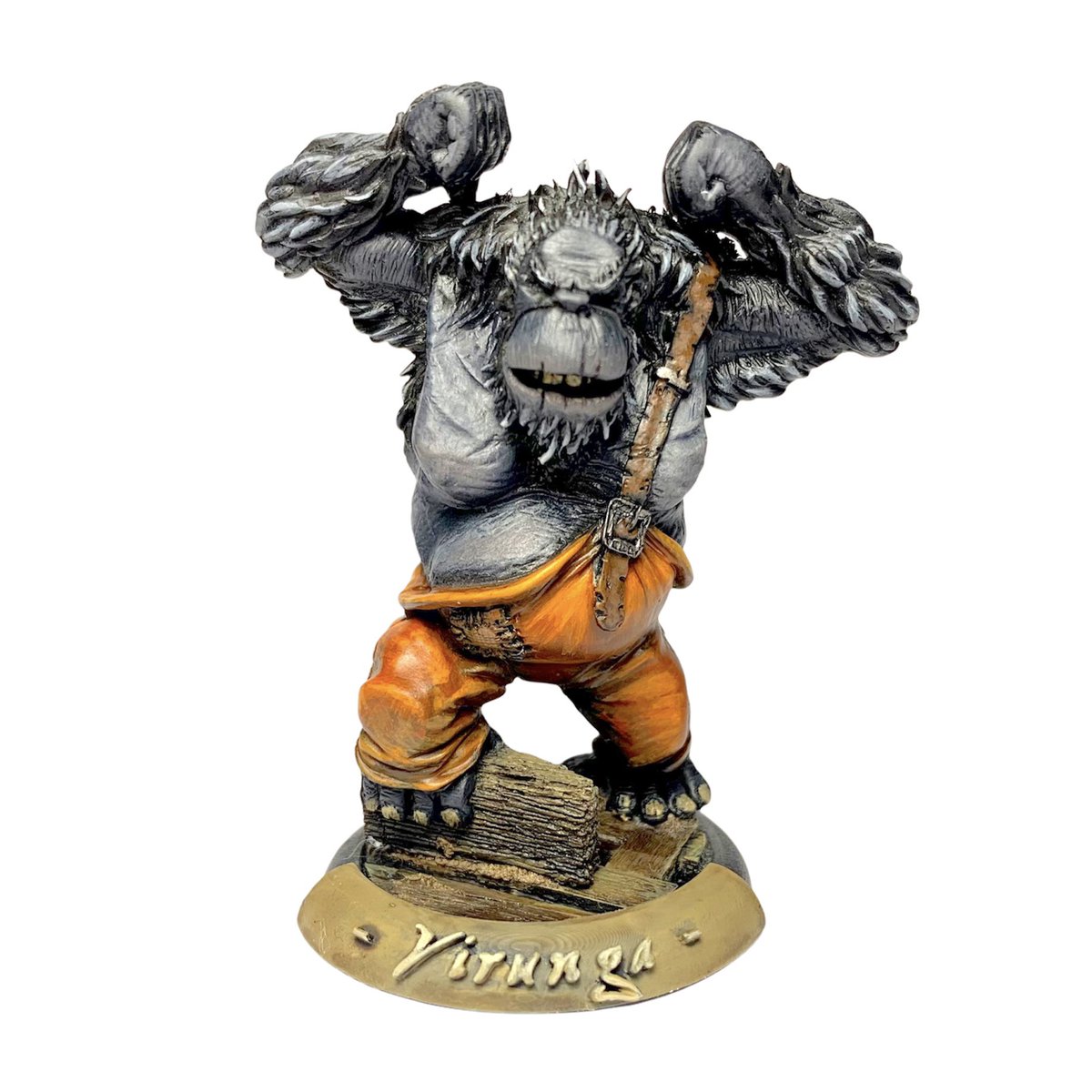 PibMinis's tweet photo. Virunga pour Briskars 

#Figurine #miniatures #painting @RedgrassGames https://t.co/BZlxAnfWdC