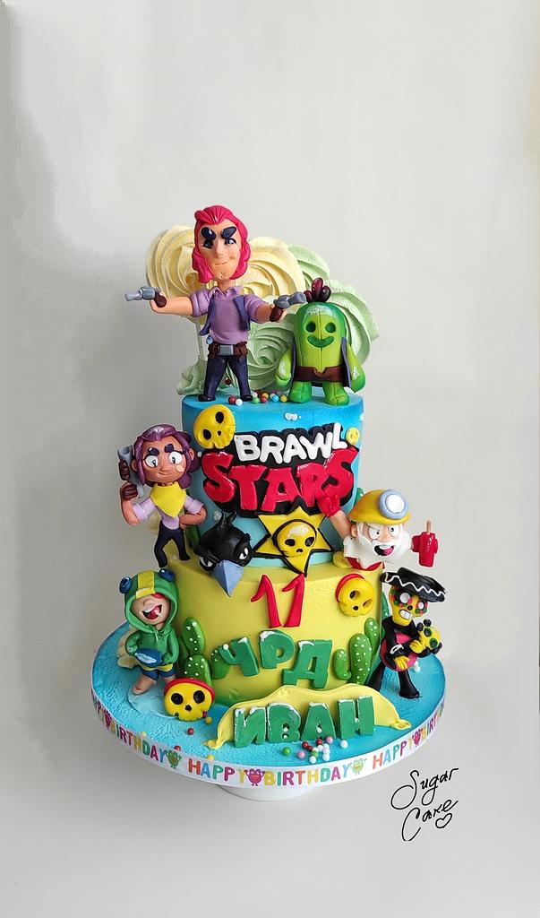 CakesDecor's tweet photo. Brawl Stars Cake by Tanya Shengarova
https://t.co/oNmhFOiffo
#princesspasteirca #fondant #ediblecolours #pmetools #sparmaxairbrush #paintbrushes #brawlstars #boycake https://t.co/BcuW062q3X