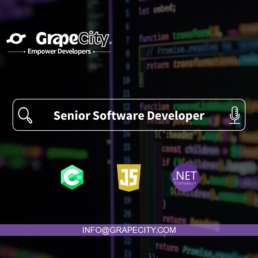 grapecity_al's tweet image. Join our team as a SENIOR SOFTWARE DEVELOPER!
Contact us at info@grapecity.com
#grapecityal #grapecitylife #valuesthatprevail #hiring #softwaredeveloper #recruiting #nowhiring #recruitment #developer
