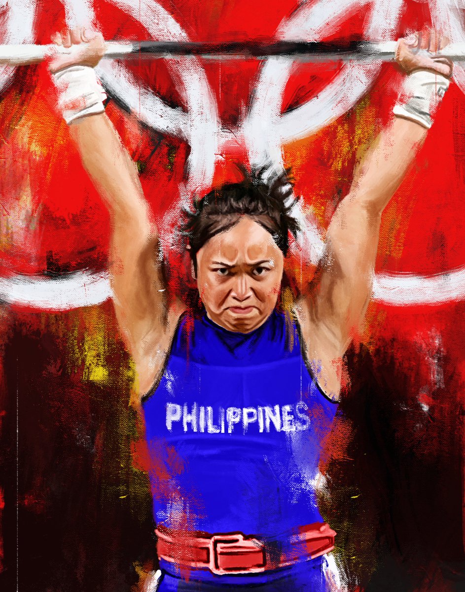 Filipino. Athlete. Champion. The last woman standing. 💐💪🏆#olympics2021 #hidilyndiaz
