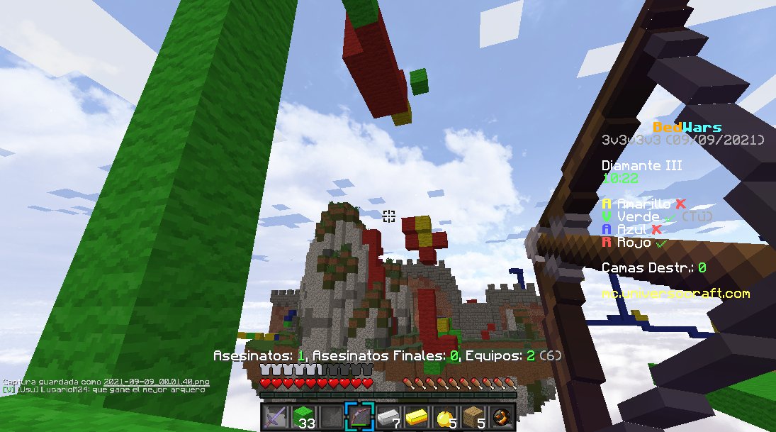 Elmocrack1's tweet photo. Estuve aburrido, así que.....
#Bedwars #Elmocrack @MCUniversoCraft https://t.co/1HDiiVtFMc