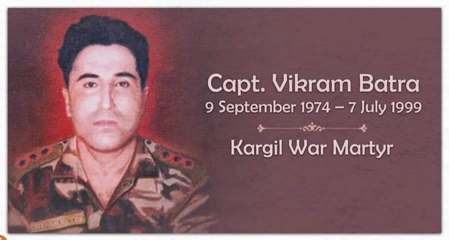 upums_pro's tweet photo. भारत माँ के वीर सपूत विक्रम बतरा की जयन्ती पर उन्हें शत-शत नमन 🙏 https://t.co/Gnm5Slc7HQ