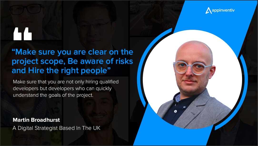 Appinventiv's tweet image. (2/8) When it comes to outsourcing software development teams, getting the right approach to your management is critical.
Let's have a look at what the Top Industry Experts think about it.
@MPBroadhurst #Appinventiv #Explodingtopics #softwaredevelopment #outsourcingcompany