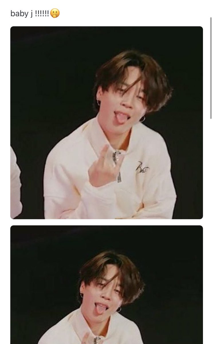 btsinthemoment's tweet photo. 🗣 baby j !!!!!!! 🤭

🐿 baby j 🤘🏼😝 https://t.co/t1CuPmKLs2