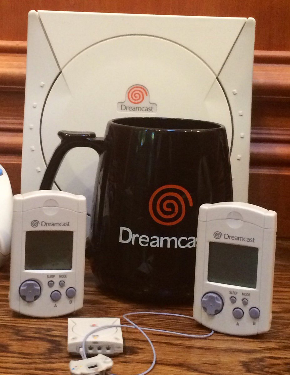 PeterMooreUSA's tweet photo. 22 years ago today,on 9/9/99,the @SEGA Dreamcast was launched in NA,ushering in what millions now take for granted...online console gaming.Somehow we got games to run via a 56k dial-up modem, and generated the biggest 24 hrs in US retail entertainment sales history! https://t.co/QGuft64pnJ