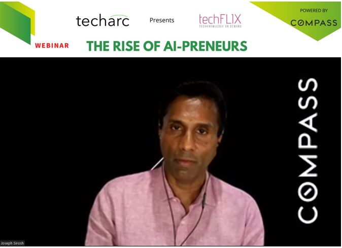 techarcinsights's tweet photo. "#SpeechRecognition, #ImageRecognition, #AI is ubiquitous. It’s much more pervasive than people understand. Every search, every image processing, AI is everywhere in our lives" @josephsirosh , CTO @Compass #AIFuture #AIpreneurs #techflix https://t.co/Pk2dTttUdQ