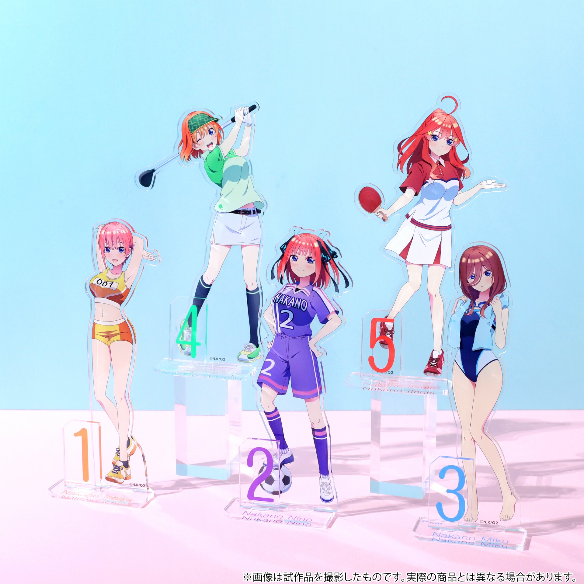 株式会社アニメイト 五等分の花嫁 Autumn Online Fair が各通販にて開催中 本日は新規描き下ろしイラストを使用したアクリルスタンドをご紹介 商品のご予約はこちらから アニメイト T Co 9id8bj9vat ムービック T Co Hrdx0yuozf