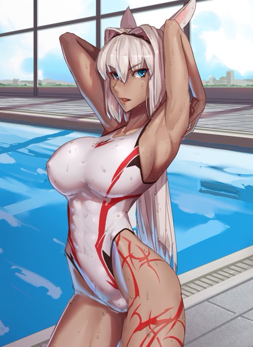 #カイニス #イラスト
やっと絵上げられました🥲
カイニスちやんに競泳水着着せました!
cm水着カイニスちゃん出てましたね!
来るのか?!来てくれえ! 