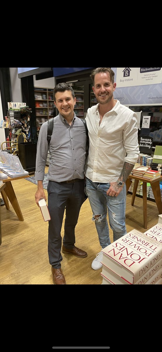 tom_neilson's tweet photo. Great evening of history with @dgjones last night. Now to get started on this beast…. https://t.co/rSBw4DqgJe