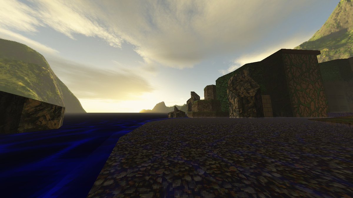 Map I finished tonight for the <a href="/Gaia74_s/">Gaia74</a>  addon for Multiplayer mod Superdemon 
#doom #doom2 #leveldesign #mapping