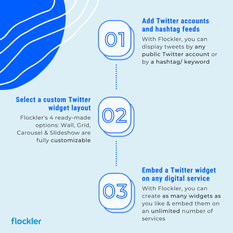 getflockler's tweet photo. Want to add a pinch of wittiness of Twitter on your website? 🔥

Read our blog to know how to embed a Twitter widget on the website with Flockler 👉 https://t.co/mVg3nLVpL5

#flockler #twittermarketing #embedtwitter #twitteronwebsite #marketingstrategy #marketingtrends