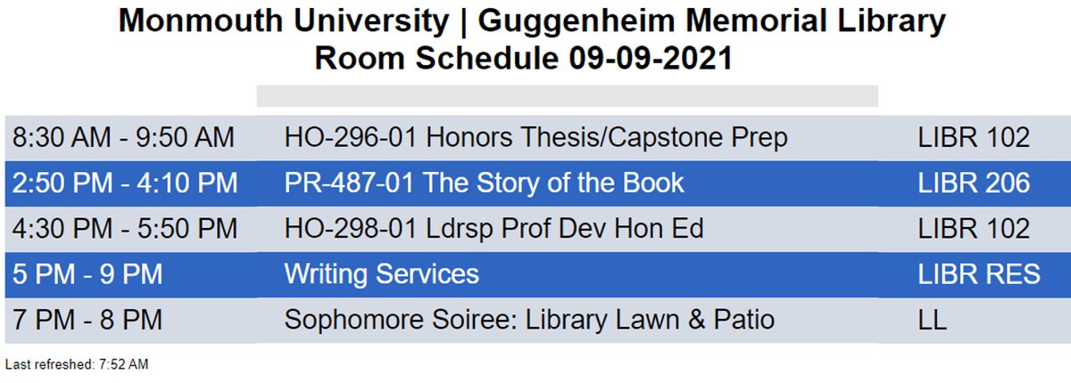 Guggenheim Memorial Library (@Monmouthlibrary) / Twitter