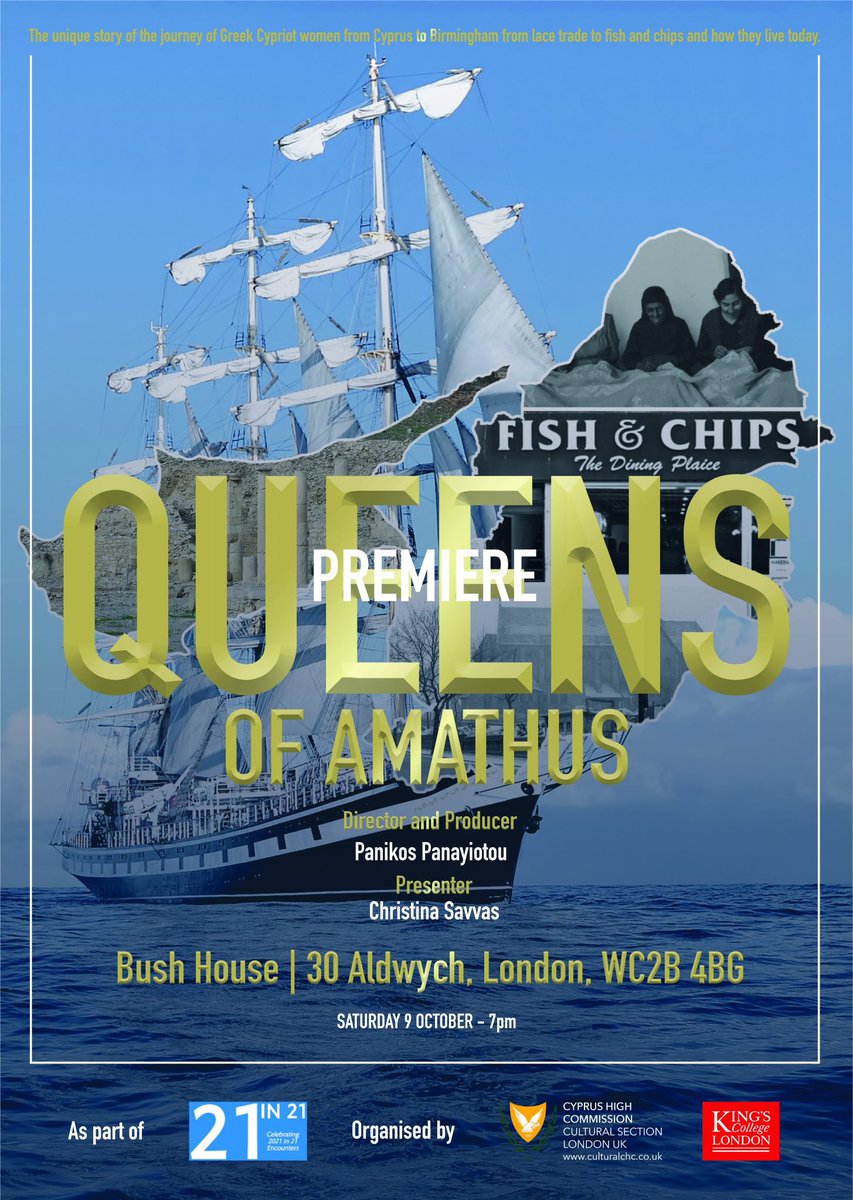 QAmathus's tweet photo. 🎥 @CyprusInUK &amp; the Centre for Hellenic Studies at @KingsCollegeLon invite you to a screening of @QAmathus 

🕖 October 9 @ 7:00 pm

📍 Bush House, 30 Aldwych, London, WC2B 4BG 

ℹ️ https://t.co/KlEStPw1Bq…

@culturalchcuk @UKCypriotFed https://t.co/gUgqdX64G3