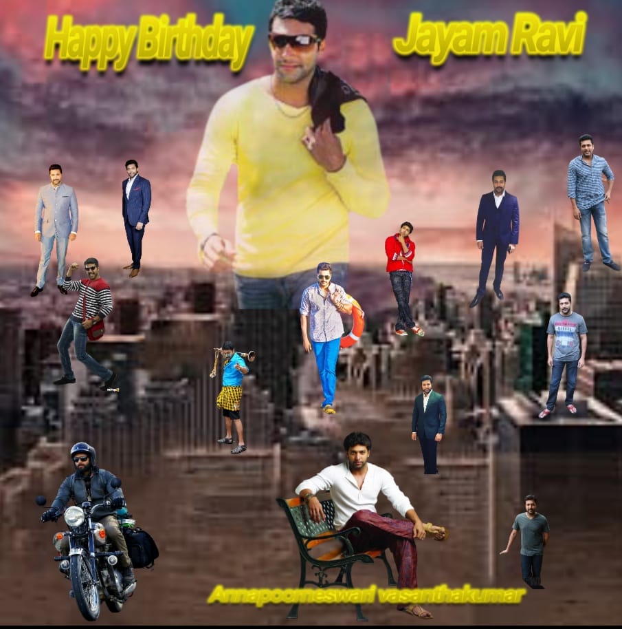 Happy Birthday
Jayam ravi 