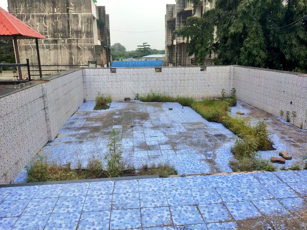 chinukofficial's tweet photo. Best out of Waste ✌️

The unused &amp; damaged swimming pool is converted into artificial pond to immerse Bappa.

Baby steps to protect the environment.

Thank you @SetuSverige @Childhelpindia @chfusa_ for the collaboration 🤗

#majhivasundhara

--
@AUThackeray @deespeak @MahaEnvCC https://t.co/8BfW7oFxDq