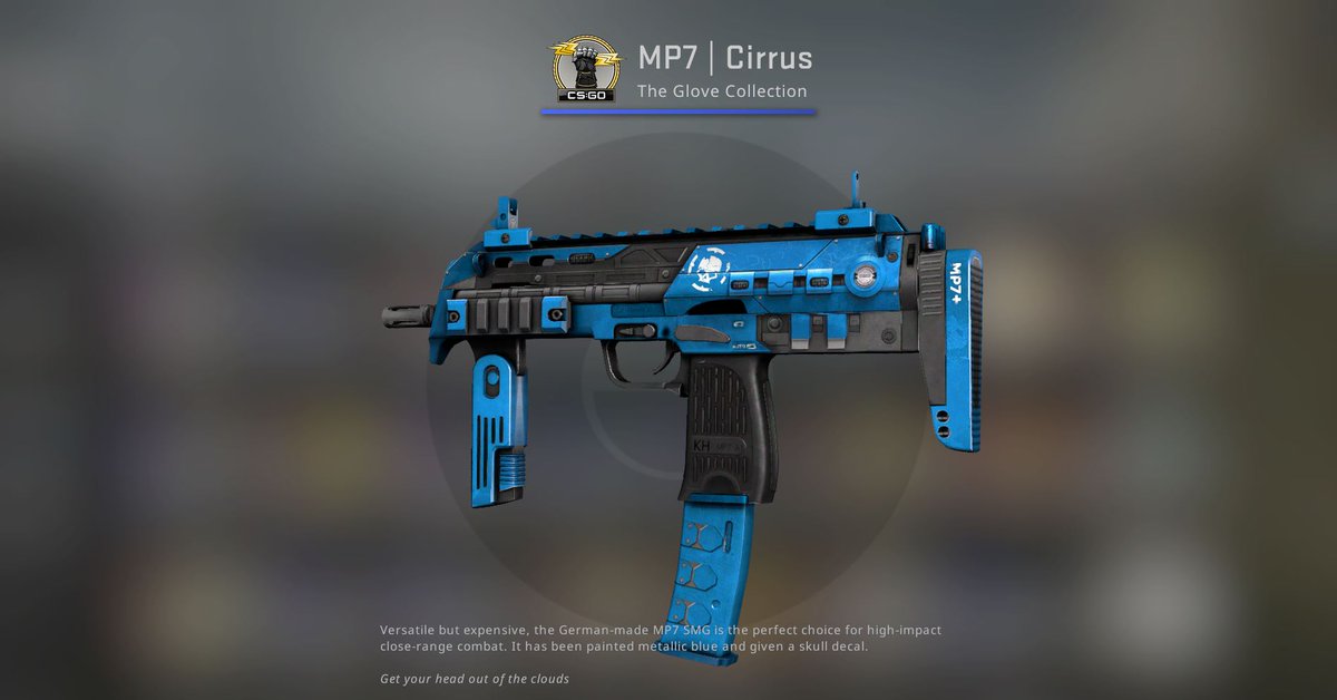 SSchnorcher's tweet photo. ☀️☀️Nr. 28 MP7 – Cirrus☀️☀️

I will post random #csgoskins out of my #CSGO Inventory. For more:

🚀Follow 
💞Retweet 
👑Sub &amp; Like &amp; Watch: https://t.co/w0Xa4E9nKd
(DON'T HAVE TO SHOW PROOF)

What do u think about this skin?

#csgoskins #csgo #csgoskin #csgoinventory #skins https://t.co/jezOWLxCAr