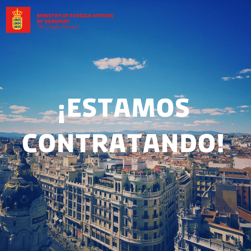 Embajador_DK's tweet photo. ¡Oportunidad: Oferta de trabajo!
¿Tienes experiencia en venta, consultoría o desarrollo de negocios en el sector de alimentos y agrotecnología en #España? ¡Mándanos tu solicitud a madamb@um.dk antes del 22 de septiembre 12h!
https://t.co/HYIr1nAb6p
#DKmeansbusiness #dkexport https://t.co/vzHRtF8ua5