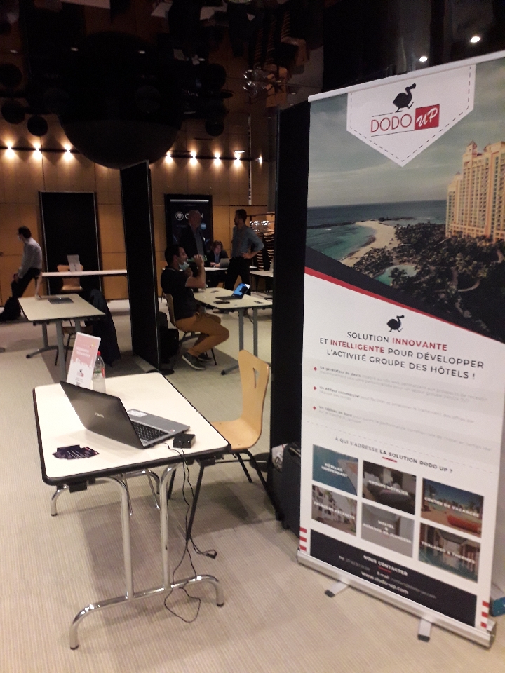 L'innovation dans l'hôtellerie👉C'est parti pour le #demoday organisé par @WelcomeCityLab et <a href="/ParisJeTaime/">Paris je t'aime</a> à l'Hôtel de Ville #Paris 
▶Lancement de notre nouveau module "Devis / Contrat" pour les hôtels
#startup #hotel #hotellerie #group #onlinebooking #RFP #innovation #Tourisme