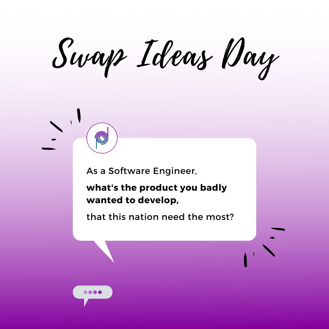 TechSwivel's tweet image. There&apos;s no better way to exchange ideas than in a fun way. So, drop all the tension and start an easy-going conversation. 😀

#SwapIdeasDay #NationalSwapIdeasDay #SwivelTech