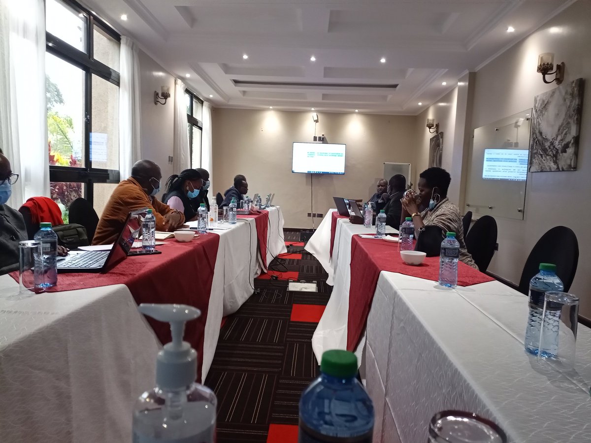 The RPL Committee on the implementation of RPL in a workshop to refine and  incorporate stakeholders views into the validated policy Framework.  The policy was validated on August 20, 2021.@KKnqa <a href="/IloProspects/">ILO Prospects</a> <a href="/MOESTKe/">MINISTRY OF EDUCATION</a>