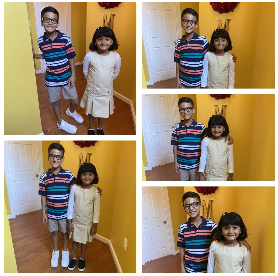 IramGilani2020's tweet photo. When you just want one good picture but today is not it! 😂🤣😭 #children #itried #weirdfaces #love #siblings #backtoschool #family❤️ #blessed🙏 https://t.co/cNjbbAY1hn