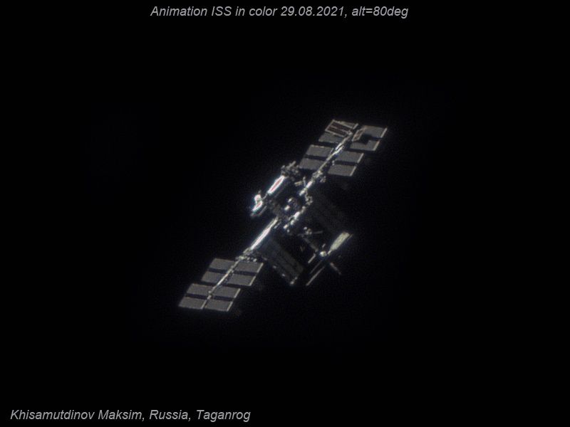 AstroBin_com's tweet image. AstroBin's Image of the Day: "Animation ISS in color 29.08.2021" by Khisamutdinov Maksim

astrobin.com/qcdxst/?utm_so…

#astrophotography #astronomy #astrobin #imageoftheday
