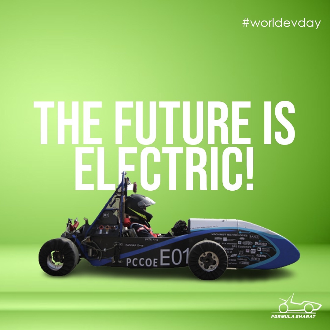 formulabharat's tweet photo. Towards a sustainable future!
#formulabharat #worldevday #sustainability #emboility #electricvehicles #futureofmobility #environment #goelectric #formulastudent #formulastudentindia #formulaindia #formulabharatelectric https://t.co/NvebH4r8c6