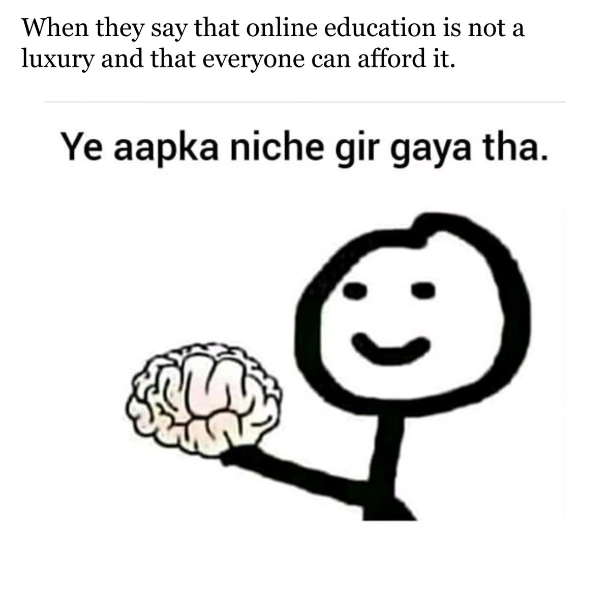 SodhaJahanvi's tweet image. Learning demands a conducive environment for study. However, not all students have a quiet space for learning at home.

How can students study in such conditions?

#Reopen_IIT_IIIT_NIT 
#Campus4Ug
#ReopenEngineeringCollege 

@DilliDurAst  @_YogendraYadav @pbhushan1