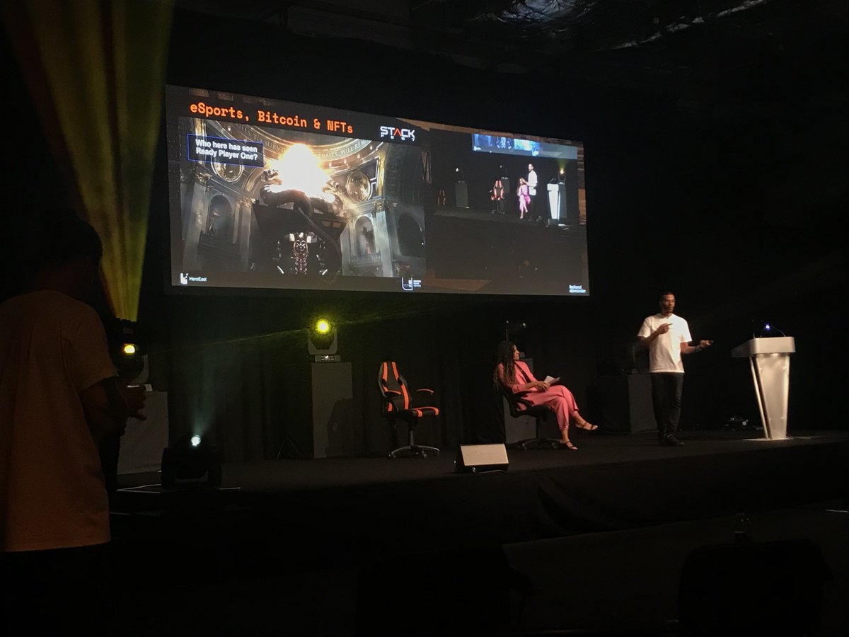 stack_fest's tweet image. @Bitstocks_  speaking on the importance of the future of cryptocurrencies and virtual transactions 

#stackfest #stackfestdayone #esports 
#esportsfestival