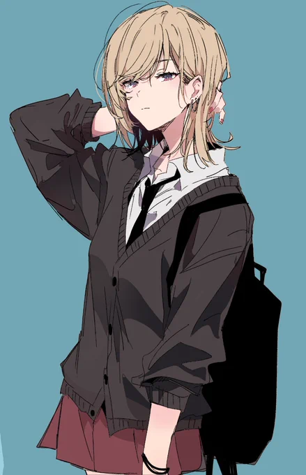 圧のある女、最高、の絵 