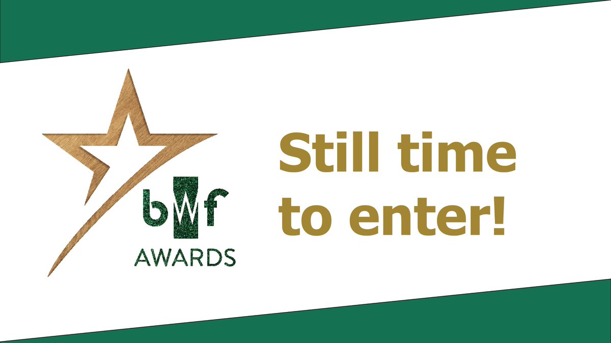 GOOD NEWS- there is still time for you to submit your entry to THE Woodworking and Joinery Awards of the year- Visit our website to find out more about the 6 award categories and start your submission today- bwf.org.uk/awards-2021/
#BWFawards21 #woodworking #joinery