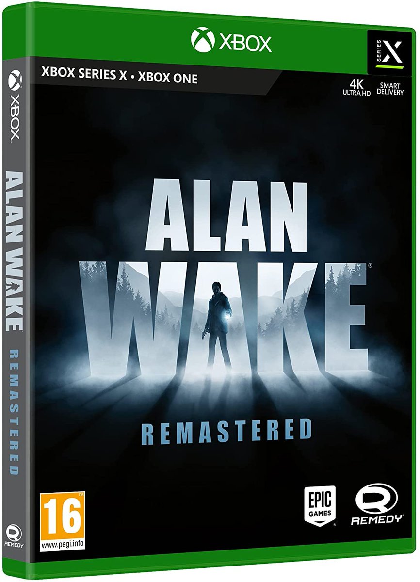 Wario64's tweet photo. Alan Wake Remastered up for preorder on Amazon UK (£24.99)
PS5 https://t.co/3yrHZ6Nvae
PS4 https://t.co/RnWOmq4vE7
Xbox https://t.co/b6yL6zrIy8 #ad 

last gen version seems to include free current gen upgrade https://t.co/1LYFgn2f4A