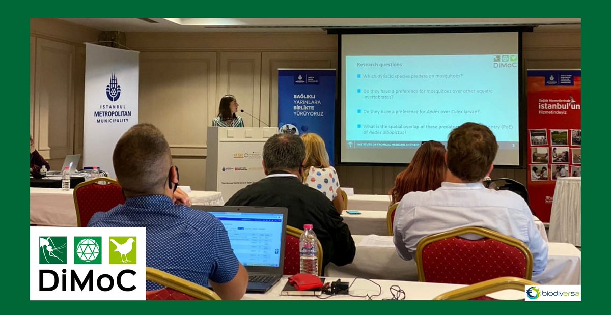 DiMoC (@dimoc11) on Twitter photo Impressions of <a href="/AdwineV/">Adwine Vanslembrouck</a> from the 3rd AIM-COST conference live in Istanbul last week.
It was a great opportunity to meet scientists from all over the world and share the latest mosquito related research.
<a href="/ITMantwerp/">Institute of Tropical Medicine Antwerp</a>
#DiMoC #BiodivERsA3 Impressions of <a href="/AdwineV/">Adwine Vanslembrouck</a> from the 3rd AIM-COST conference live in Istanbul last week.
It was a great opportunity to meet scientists from all over the world and share the latest mosquito related research.
<a href="/ITMantwerp/">Institute of Tropical Medicine Antwerp</a>
#DiMoC #BiodivERsA3