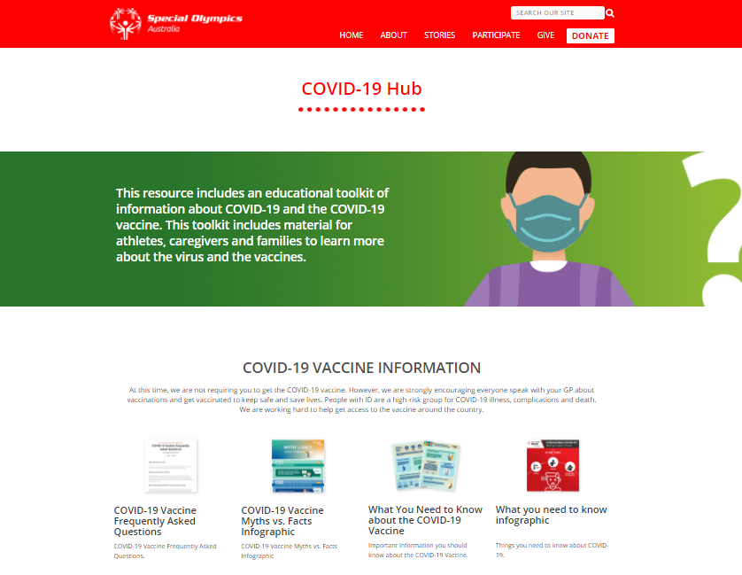 SOAustralia's tweet photo. We have simplified our 'COVID Hub' and made it easier to find important information on COVID-19. The Hub has advice on the COVID-19 vaccine, how to protect yourself and others, and activities to help you keep fit, healthy and happy. 🤷‍♂️😷🥗

https://t.co/tXO9lCnLyJ https://t.co/3FCvceCRGf