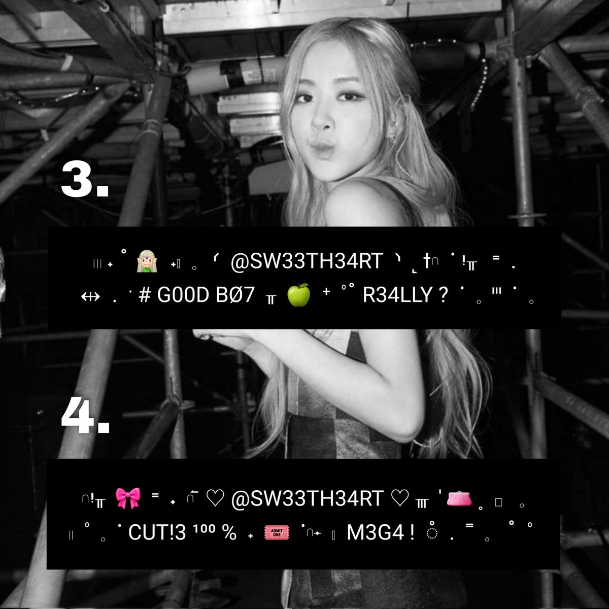 〖 9.9 PRØMOT!ON ! 〗
ฟอร์มไบโอสำเร็จมาเพิ่มแล้วครับ 🥛
✛ เปลี่ยนชื่อแอคหวานใจ, อีโมจิ, โควทสั้น ๆ ได้ !
✛ ฟอร์มละ 9 บาท หลังวันที่ 19 ก.ย. จะราคา 13 บาท !
✛ เมนชั่นเลขเลยครับ !

❝ #พื้นที่โปรร้าน • #ร้านฟอร์บอท • #พื้นที่โปร • #ฟอร์มไบโอ