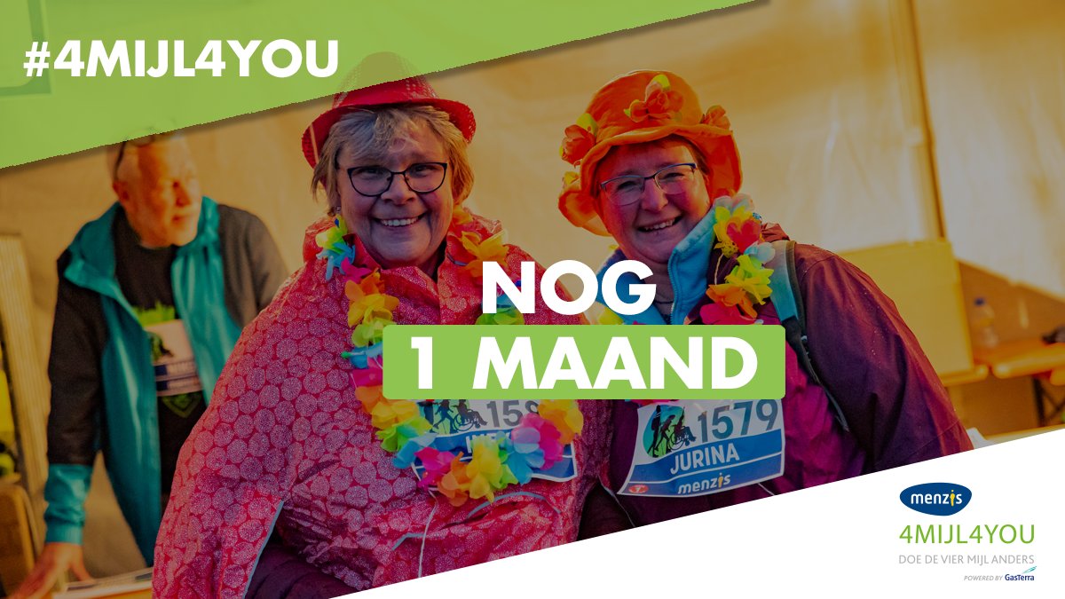 Het is weer aftellen geblazen! 🥳 Nog 1 maand voordat de 10e editie van start gaat. We gaan er weer een topavond van maken. Heb jij er al zin in?  🙌😍