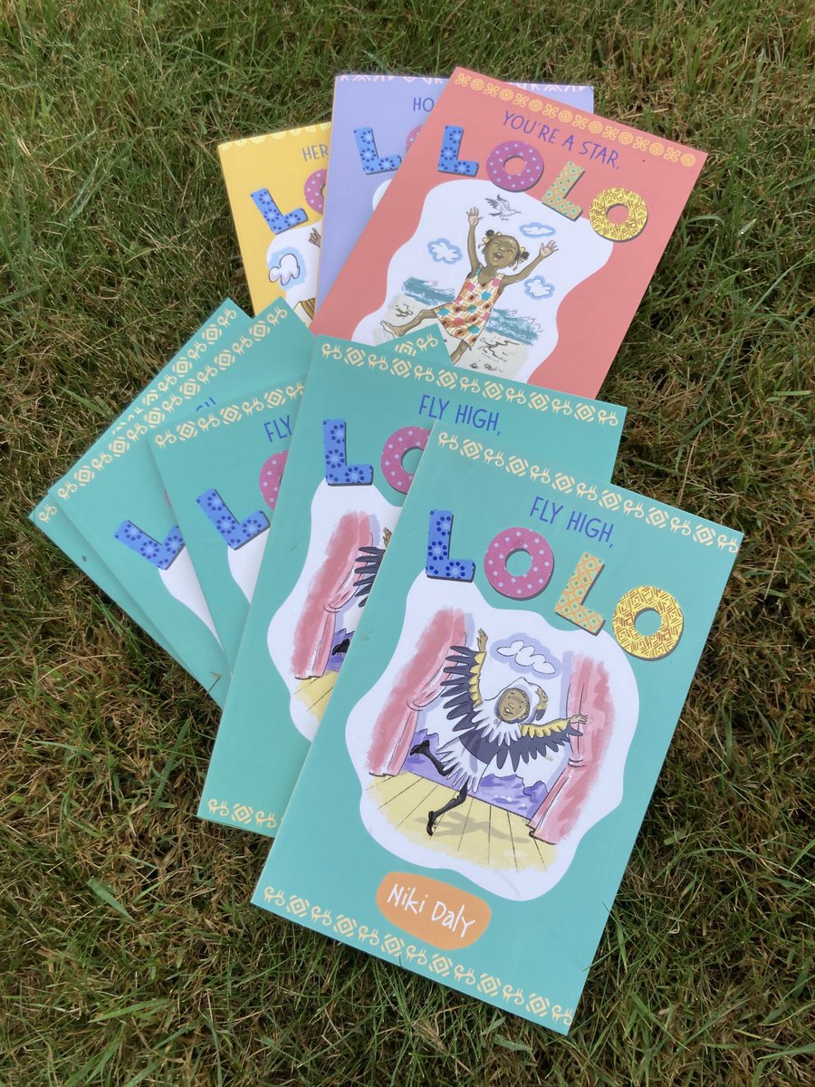 OtterBarryBooks's tweet photo. Wishing the amazing @DalyNiki happy publication day for #FlyHighLolo, latest in the brilliant #Lolo first chapter book series. Perfect for first readers. We ❤️ Lolo.@bouncemarketing https://t.co/IXsTG5R9m3