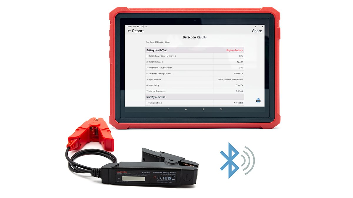 NEW IN 🚨 Bluetooth Battery Tester from Launch Tech UK. Discover more 👉 or contact your local distributor for info #launchtechuk #batterytester