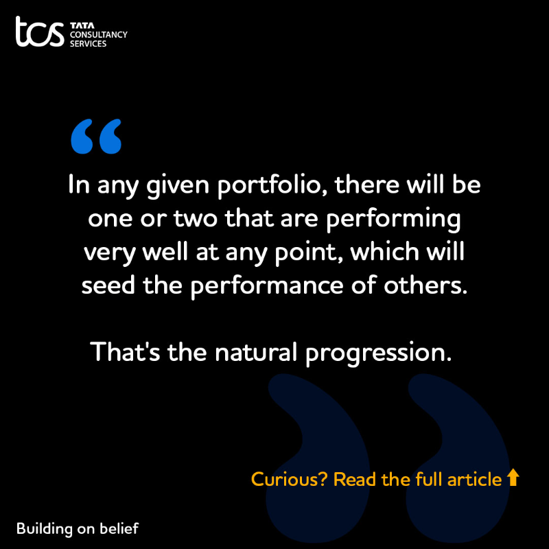 TCS's tweet photo. Our CEO &amp; MD, Rajesh Gopinathan in conversation with @ETtech shares an interesting analogy on how TCS is placed within the Tata Group.
Read more: https://t.co/UT34z1Tzm6 @ragkrishnan_ET
