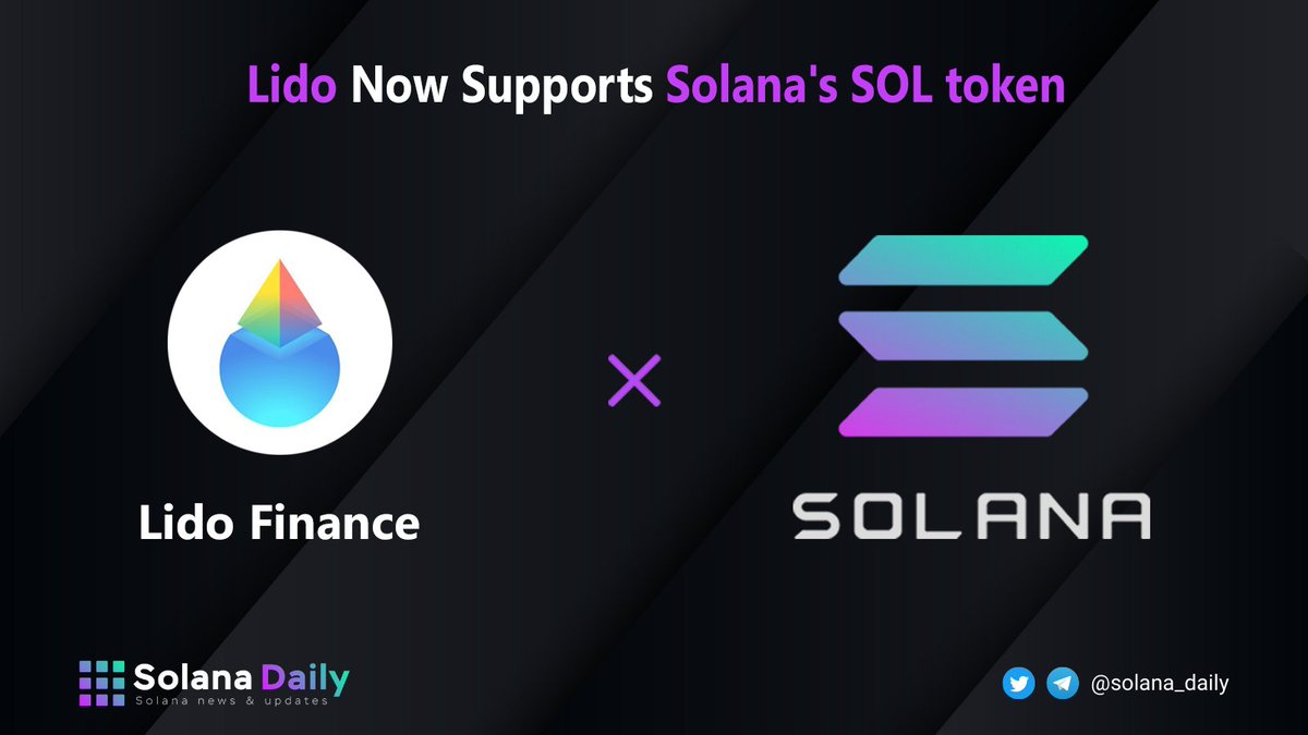 Lido moves to Solana