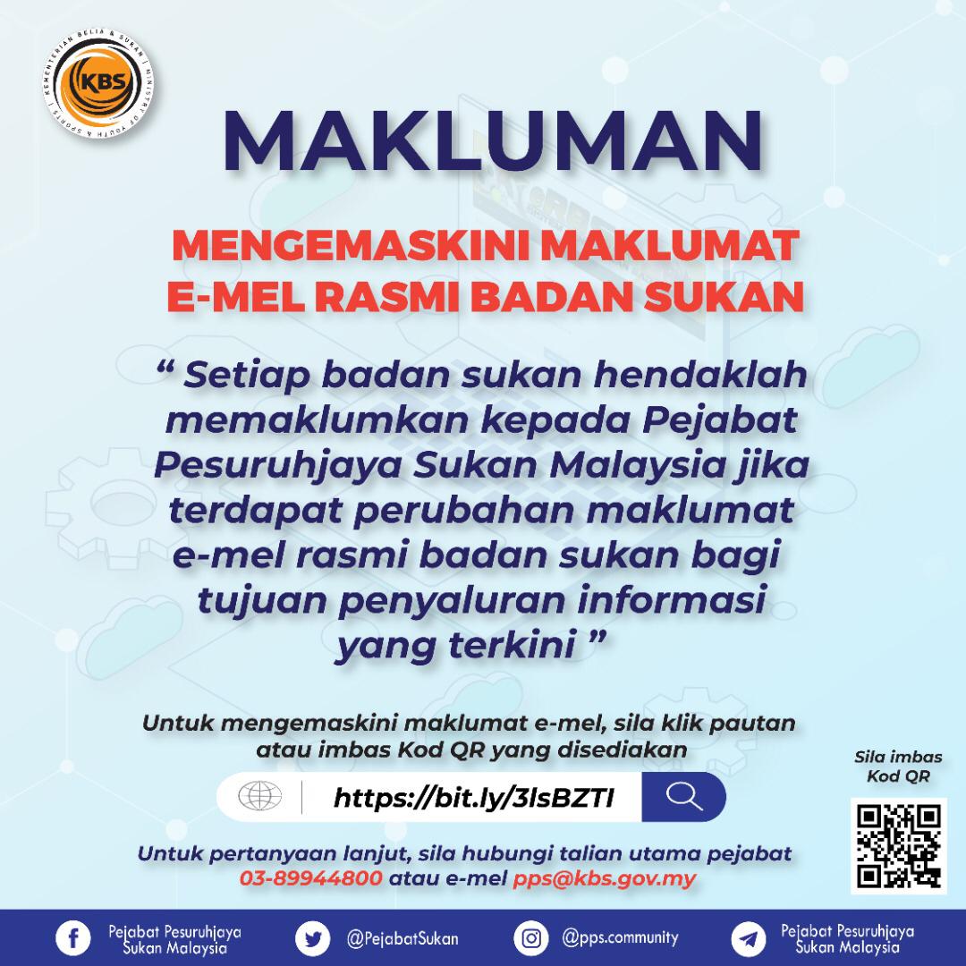 Pejabat Pesuruhjaya Sukan Malaysia (@PejabatSukan) / Twitter