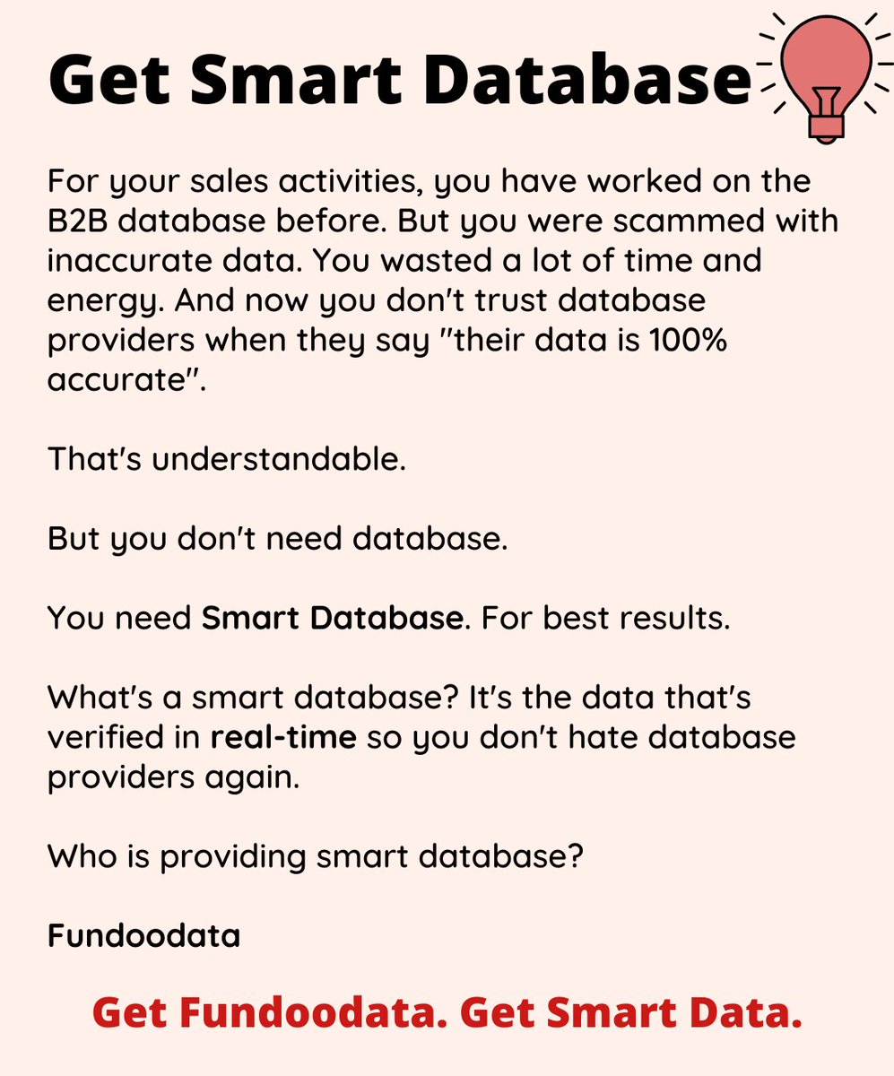 fundoodata's tweet image. For experiencing smart database. Get Fundoodata Premium today.
Click the link here👉bit.ly/FundoodataSear…
#smartdatabase #fundoodata