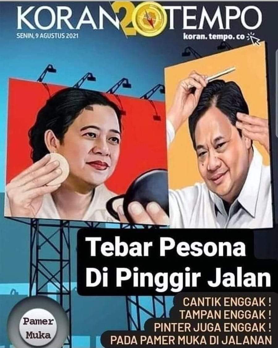 Antaredja1's tweet photo. Pedes jg Tempo.
2 partai ini dan ada jg yg lainnya sedang pamer kekonyolan politik dgn membuat #SampahVisual jalanan. Dikira rakyat memilih @Jokowi karena wajahnya... cuma Geli sj melihatnya... 😆 @BurhanMuhtadi @AngelMaximilan
@PartaiSocmed https://t.co/ULKrb0EIdd