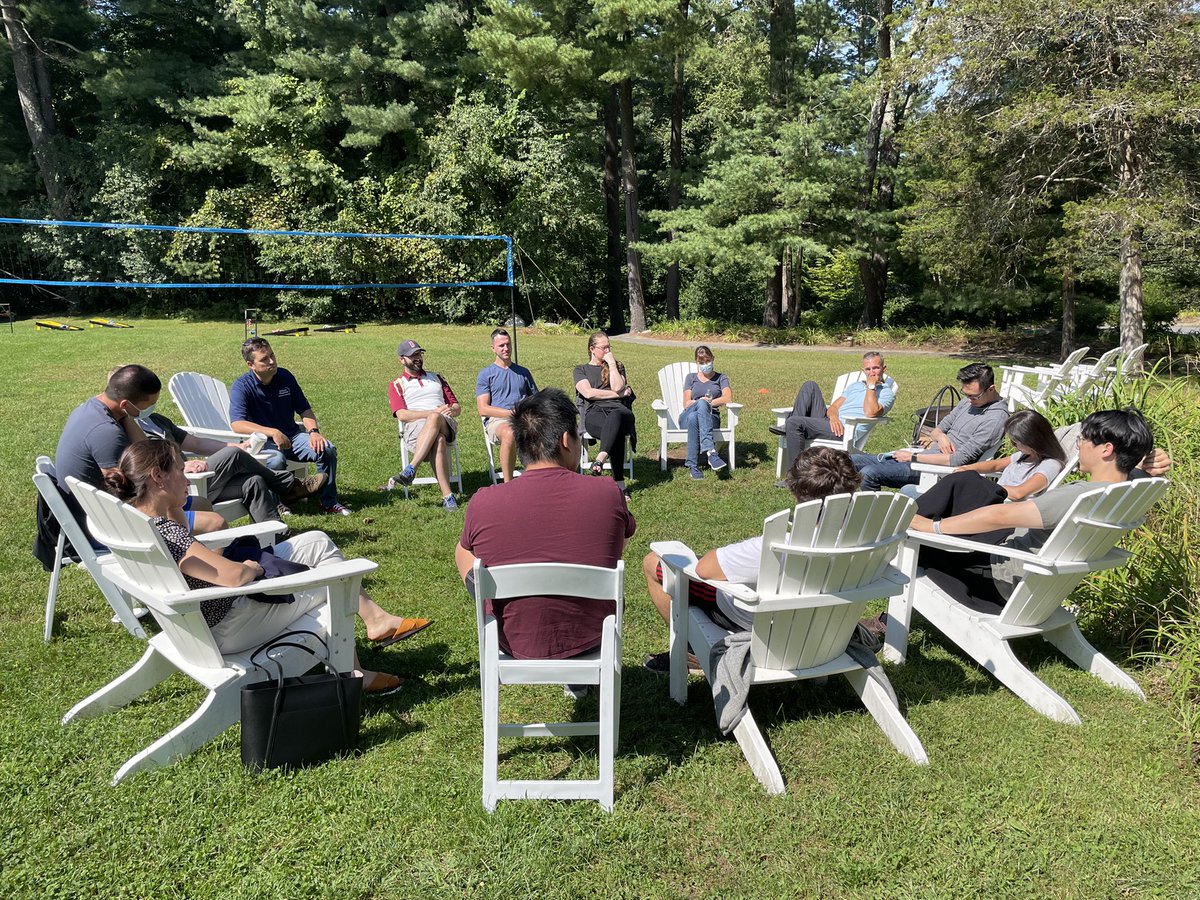 We had a great time at our residency retreat today at the Warren Conference Center, where we performed a SWOT analysis of our program, had small group discussions among each class, enjoyed lunch and some sports outside.
