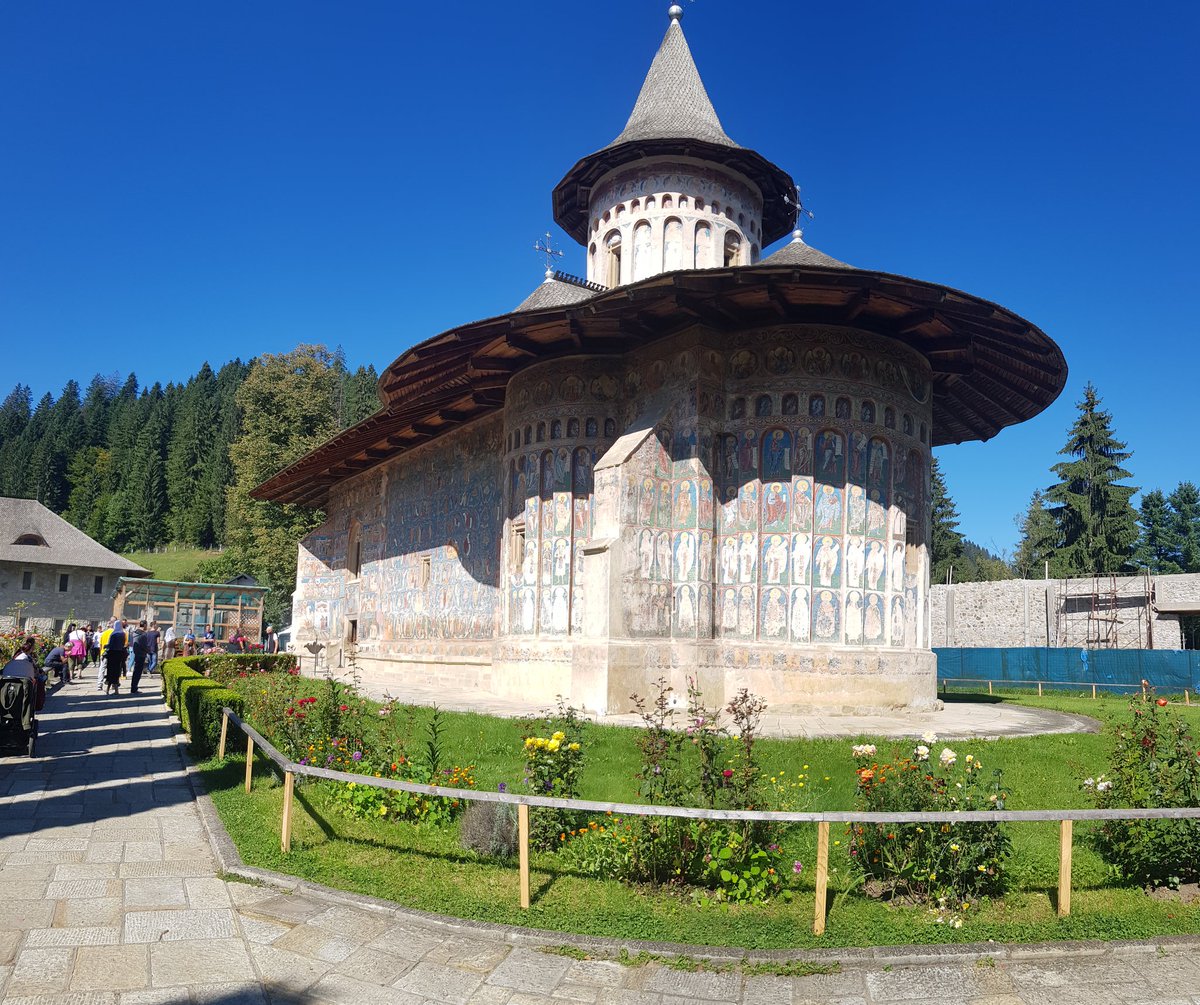 EnglishNRomania's tweet image. Amazing painted churhes here in Romania 
Voronet Monastery, #GuraHumorului #Suceava 
#visitRomania #DiscoverRomania #Romania #românia #Moldavia