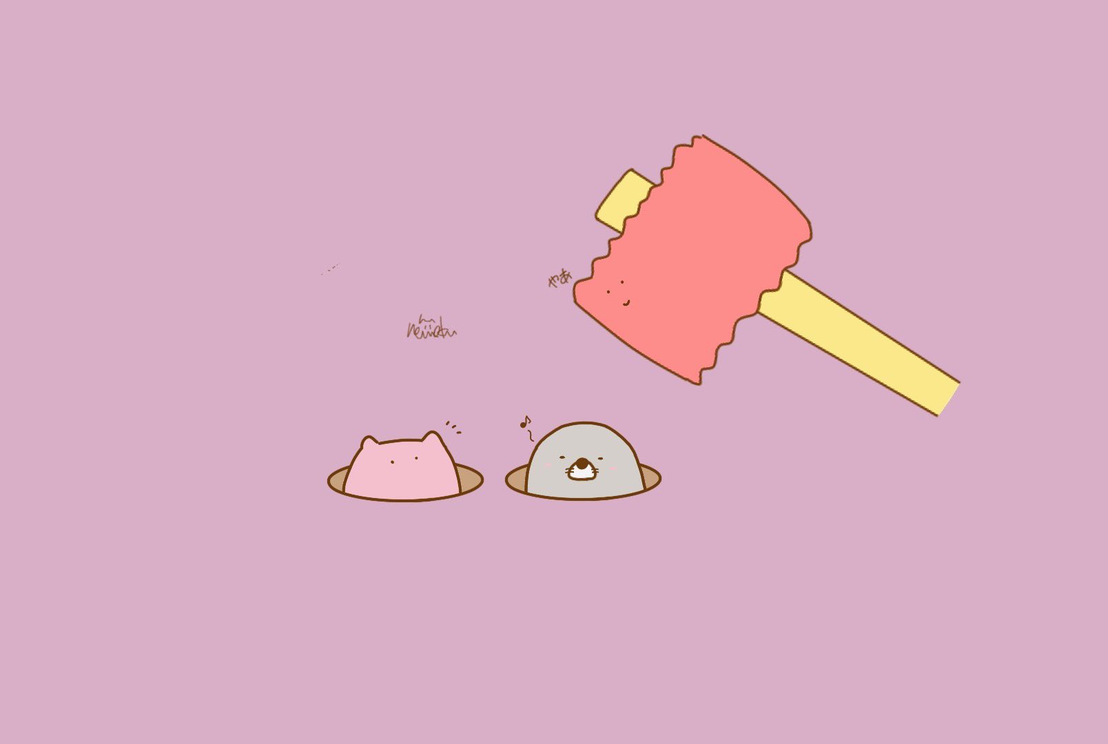 めんだこあかうんと By りもんく Twitterren もぐらとめんだこたたき めんだこ 海の生き物 イラスト好きな人と繋がりたい 絵描きさんと繋がたい ゆるい絵 ゆるいイラスト シンプルなイラスト おえかき 1日1絵 かわいい Illustration Cute Art すみっ