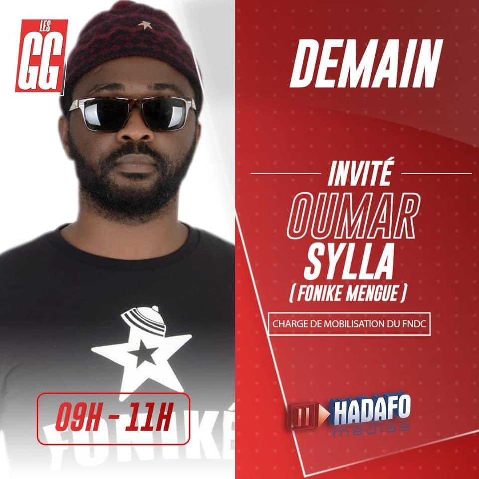 SDjakagbe's tweet photo. Tout à l��heure sur les @espace_gg parler de lui après sa libération ho https://t.co/PGdTDtkBct